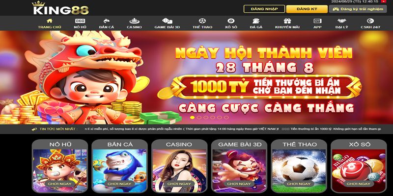Tham gia King88 dễ dàng với quy trình rất đơn giản, nhanh gọn